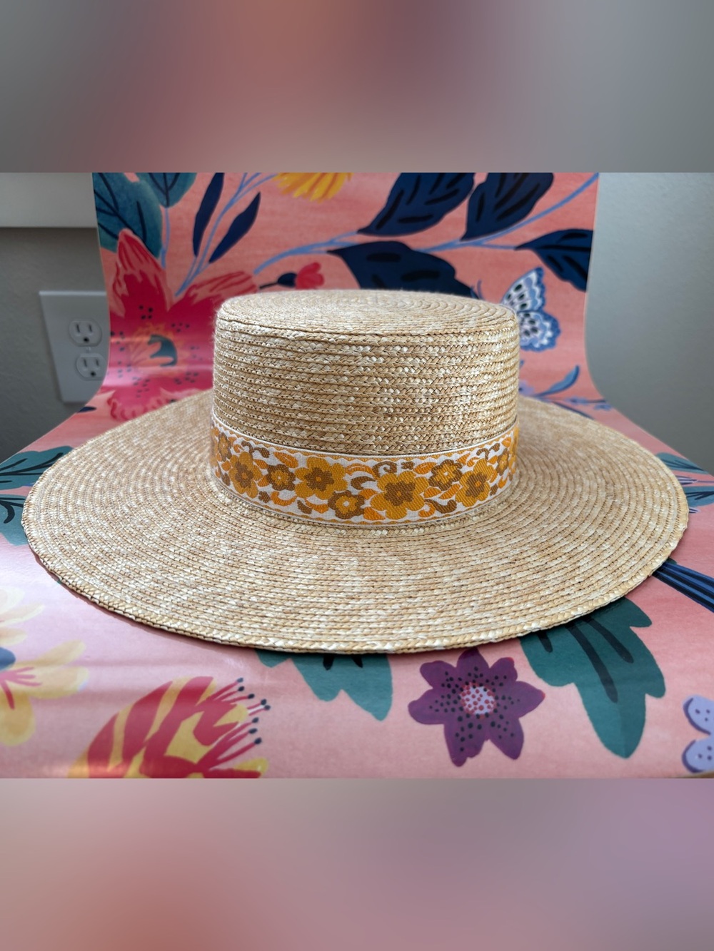 Lack of Color The Spencer Boater - Retro Marigold, S - Picture 6 of 15